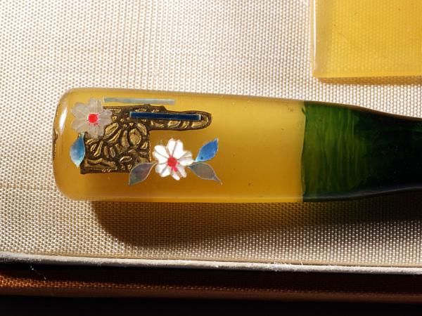 Japanese crane design hair ornaments (4)