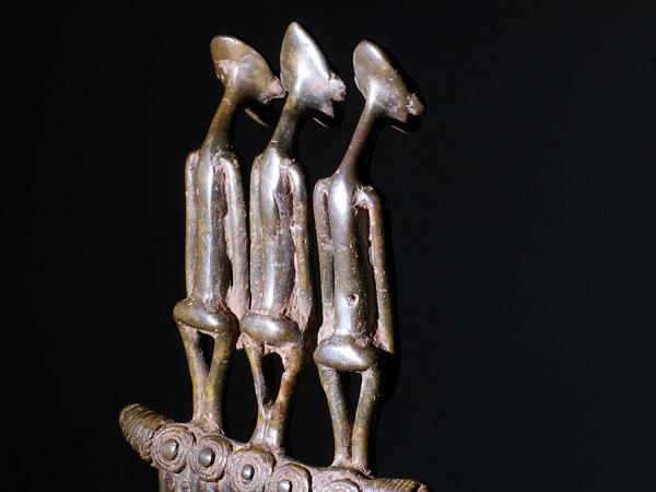 Kulango bronze comb (4)