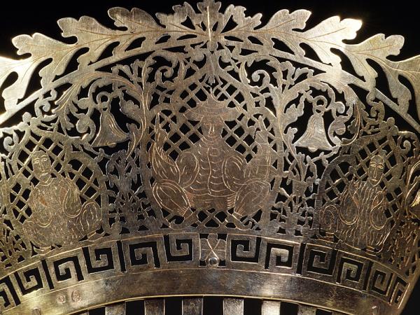 Peigne français à décor chinoisant (5)