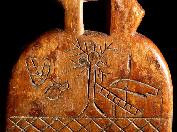 Akan comb, Sankofa bird design (4)