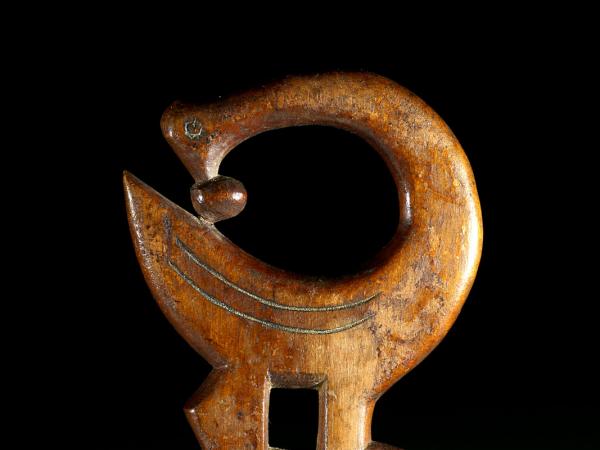 Akan comb, Sankofa bird design (4)