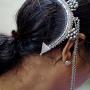 Worn by an Indian lady, 1990