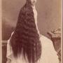 Long hair, 1870