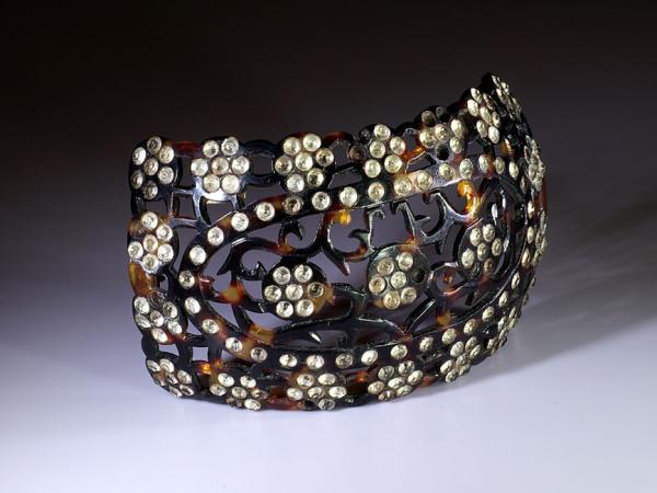 Barrette chinoise aux strass (2)
