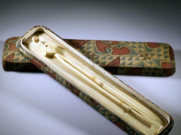 Japanese family crest hairpin (2)