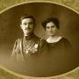 Léona Petit and her husband, some years later. Léona Petit and her husband, some years later.