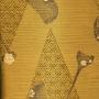 Obi (kimono belt) Kushi and kanzashi motifs. Obi (kimono belt) Kushi and kanzashi motifs.