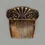Celluloid comb, before degradation Celluloid comb, before degradation